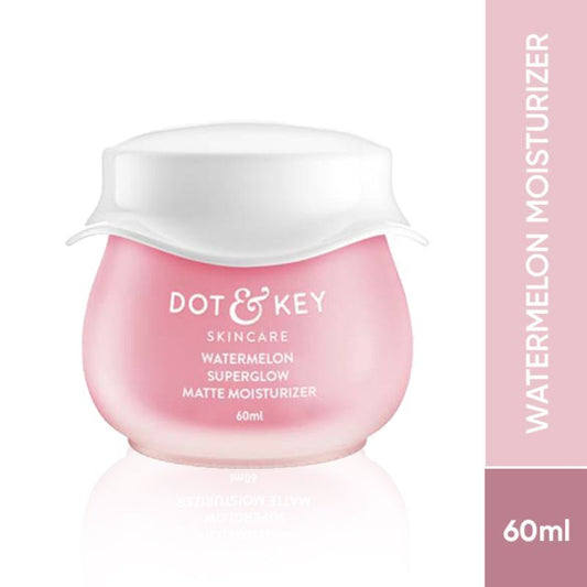 Dot & Key Watermelon Matte Glow Moisturizer With Glycolic Acid For Oily Skin (60 ml)