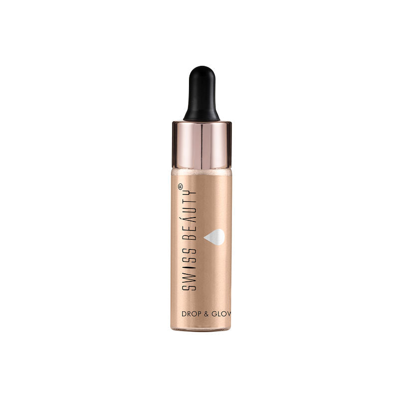 Swiss Beauty Drop and Glow Liquid Highlighter - 02 Gold (18ml)