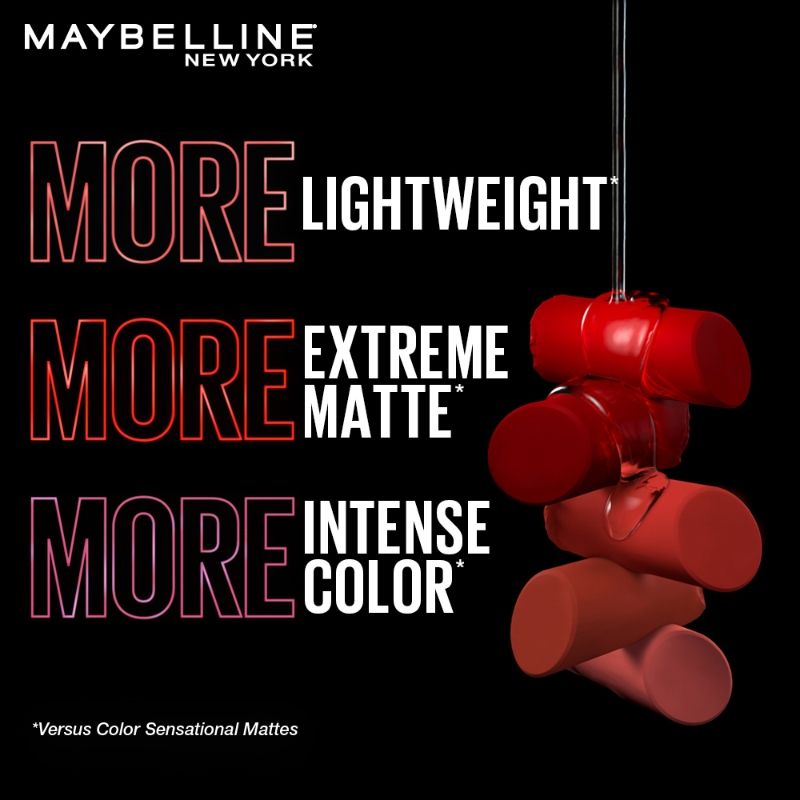 Maybelline New York Color Sensational Ultimattes Lipstick - More Magenta (1.7 g)