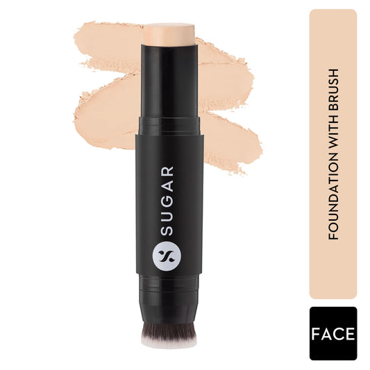 SUGAR Ace Of Face Foundation Stick - 07 Vanilla Latte (Fair, Golden Undertone) (12gm)