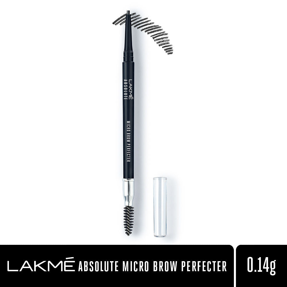 Lakme Absolute Micro Brow Perfecter - Charcoal (0.14g)
