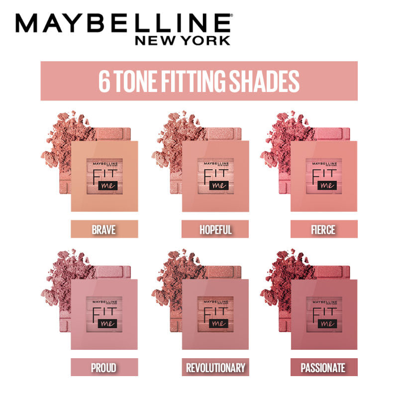 Maybelline New York Fit Me Mono Blush - 40 Proud (4.5 g)