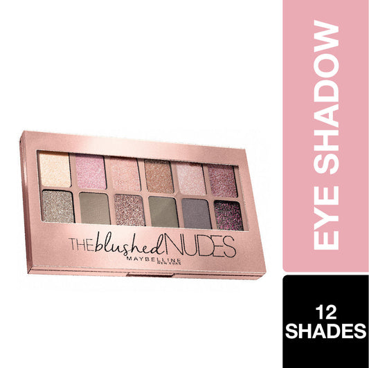 Maybelline New York The Blushed Nudes Eye Shadow Palette (9gm)