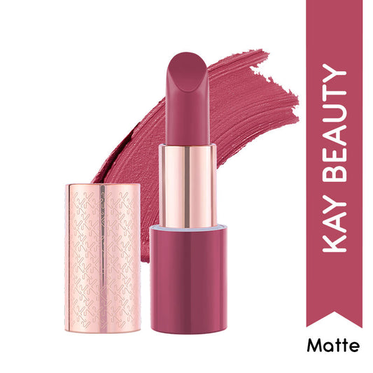Kay Beauty Matte Drama Long Stay Lipstick - Rehearsal (4.2gm)