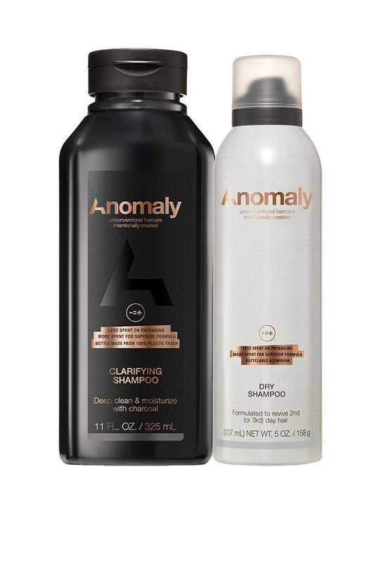 Anomaly Cleansing & Volumising Shampoo and Dry Shampoo Kit