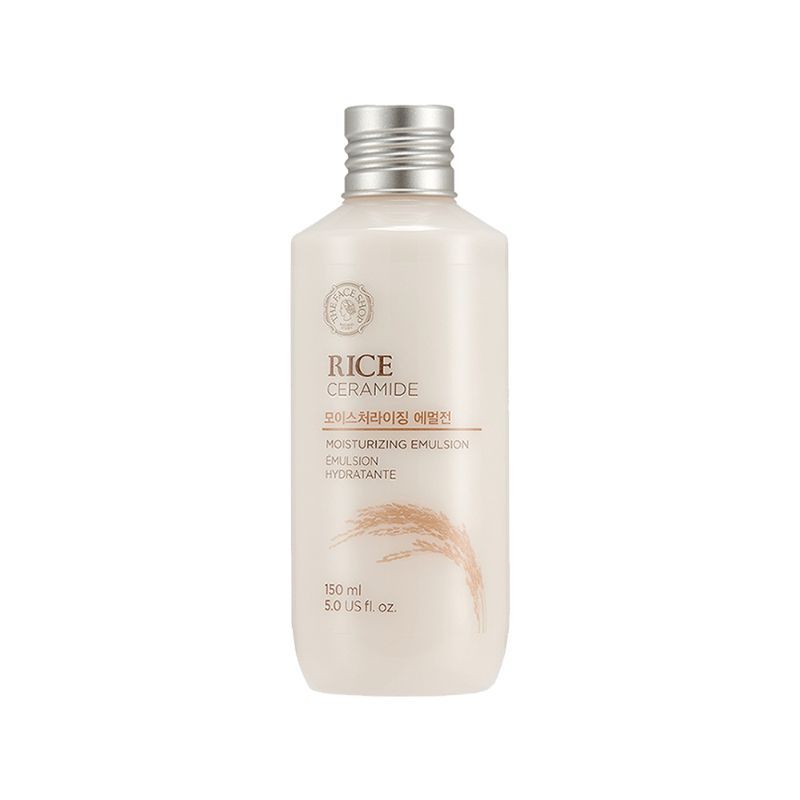 The Face Shop Rice & Ceramide Moisturizing Emulsion With Polyglutamic Acid (150ml)