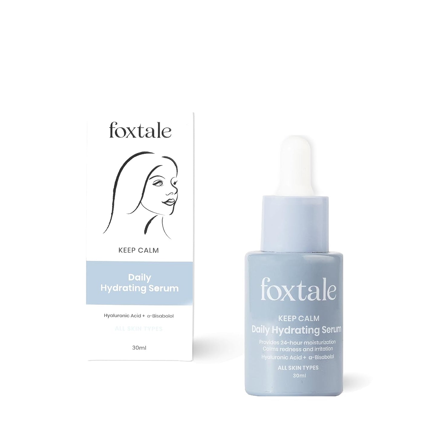 Foxtale Daily Hydrating  Face Serum, For Dry, Dehydrated and Sensitive Skin, 30 ml