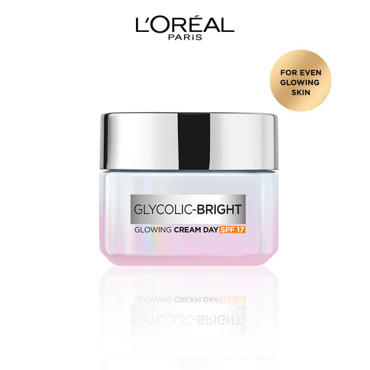 L'Oréal Paris Glycolic Bright Day Cream with SPF 17, 50ml