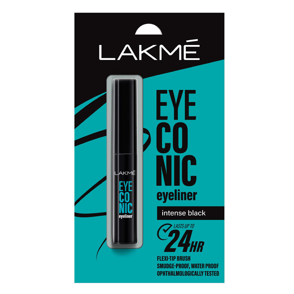 Lakme 9 To 5 Eyeconic Liquid Liner - Intense Black (4.5ml)