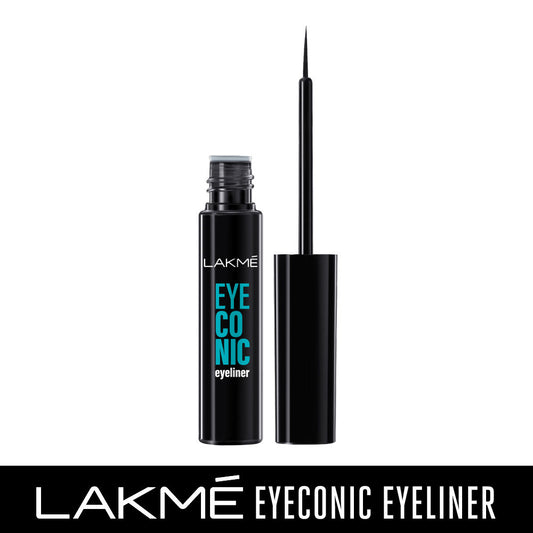 Lakme 9 To 5 Eyeconic Liquid Liner - Intense Black (4.5ml)