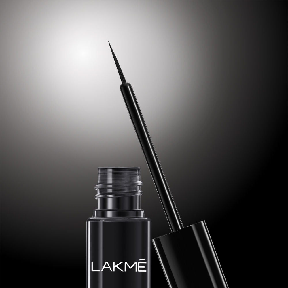 Lakme 9 To 5 Eyeconic Liquid Liner - Intense Black (4.5ml)