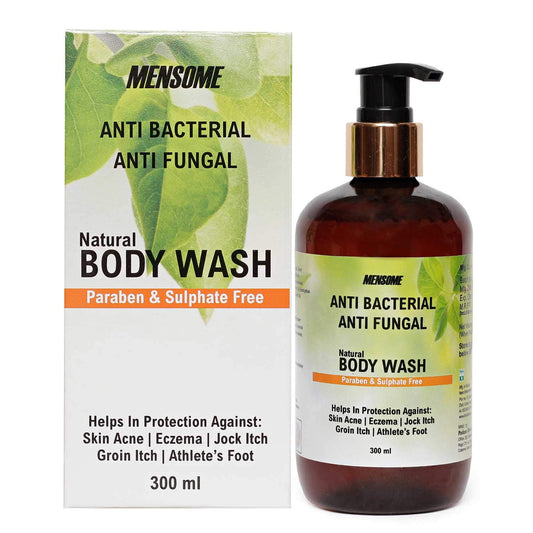 MENSOME Natural Anti Bacterial & Anti Fungal Body Wash Gel, 300ml