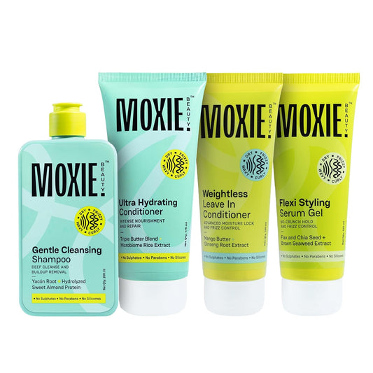 MOXIE BEAUTY (The Moxie Wavy Routine) - Haircare Kit