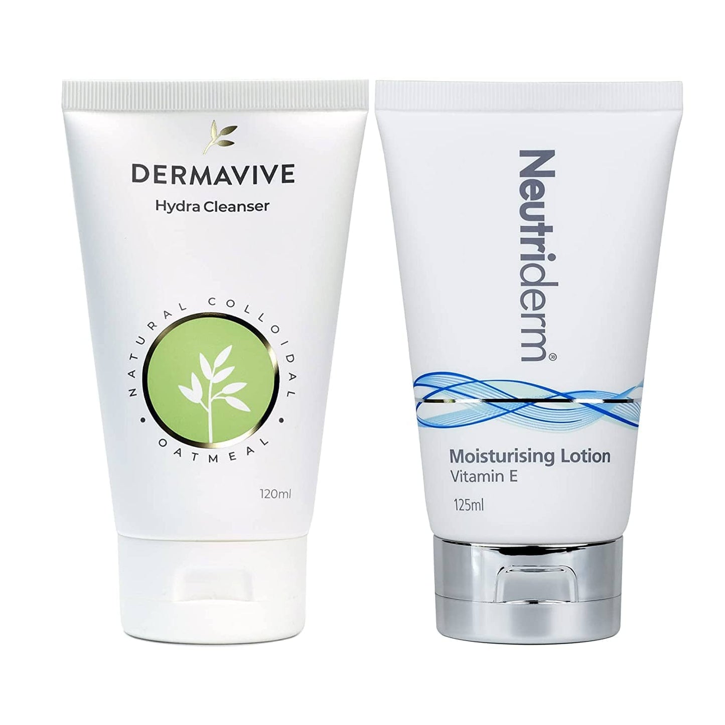 Neutriderm Pre-Makeup Skincare Combo, Moisturising Lotion and Hydra Cleanser