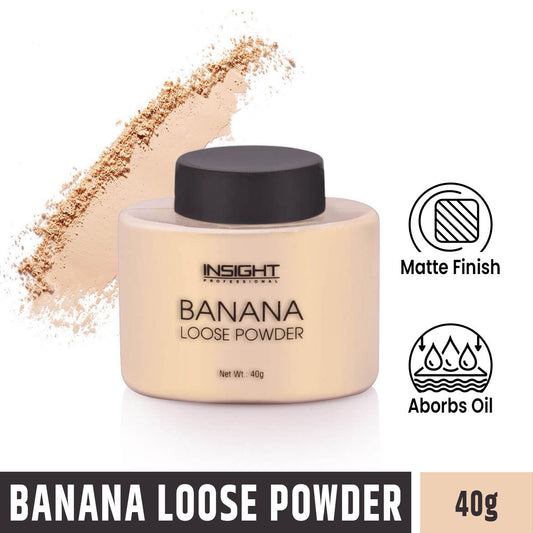 Insight Cosmetics Banana Loose Powder (40gm)