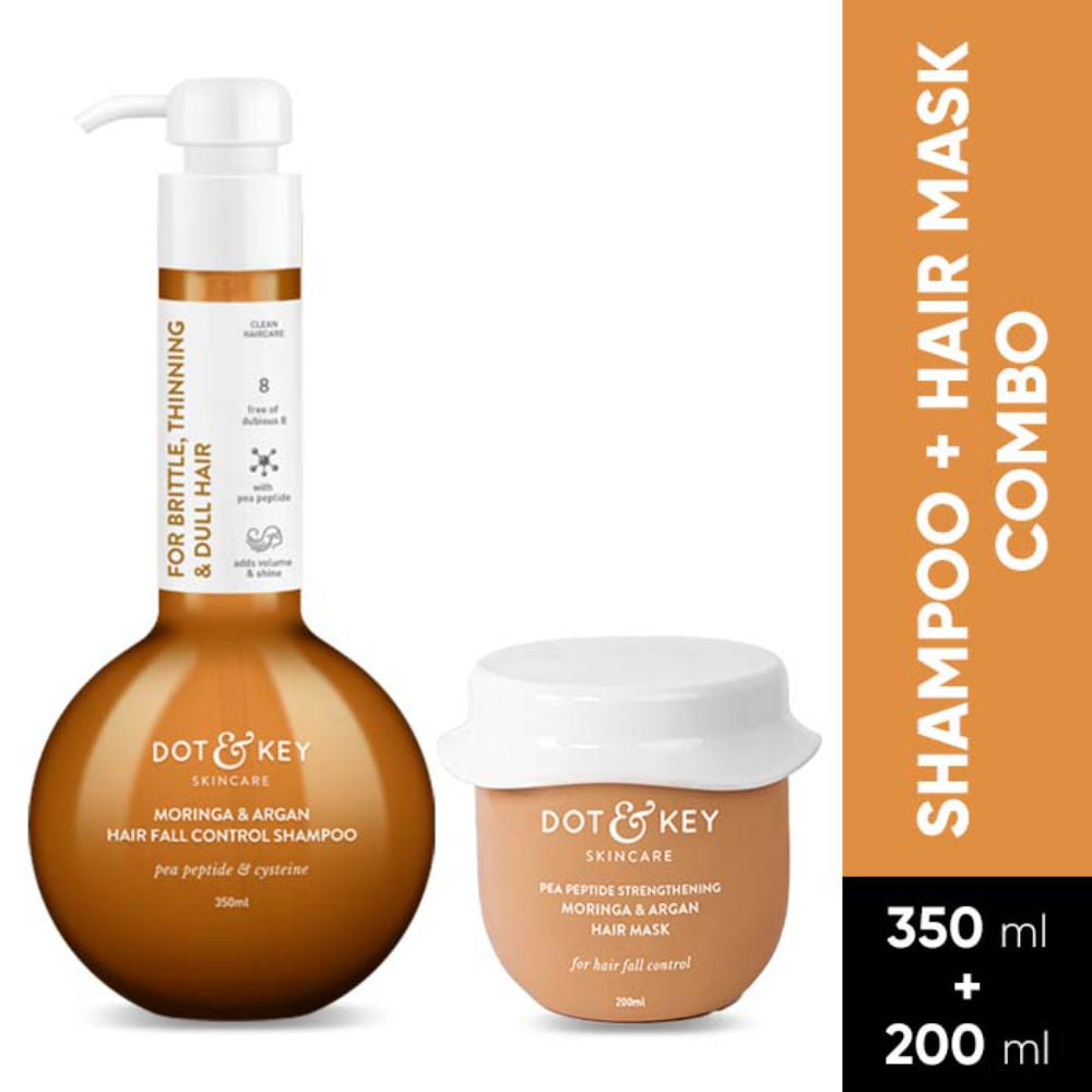 Dot & Key Hairfall Control 2-Step Regime -Shampoo (350ml) & Hair Mask (200ml)