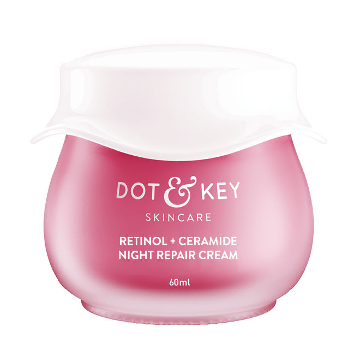 Dot & Key Retinol + Ceramide Night Repair Cream With Hibiscus & Pomegranate Oil (60ml)