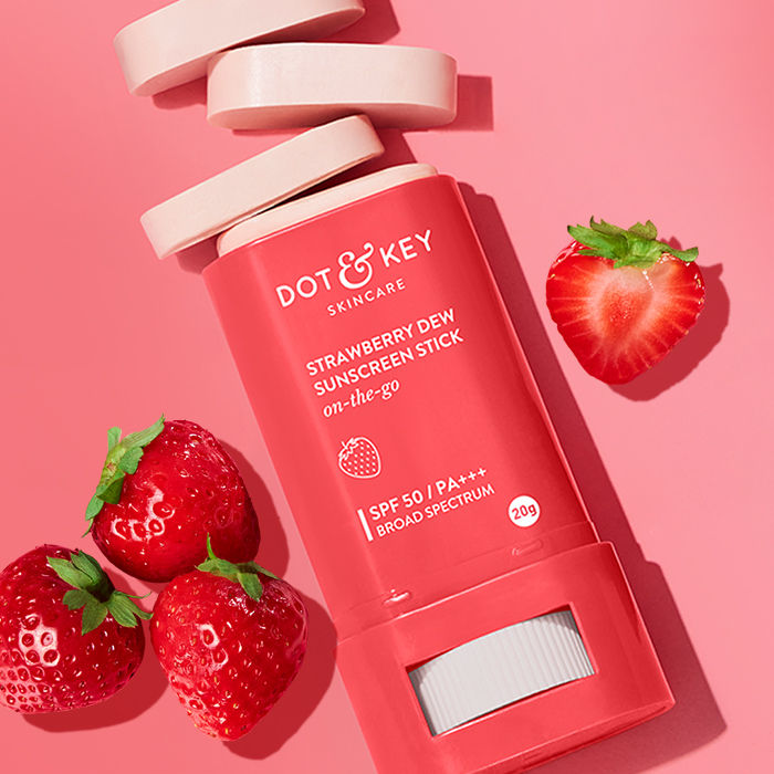 Dot & Key Strawberry Dew SPF 50 Sunscreen Stick On-The-Go (20 g)