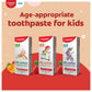 Colgate Kids Toothpaste, Natural Strawberry Mint Flavour, 80g