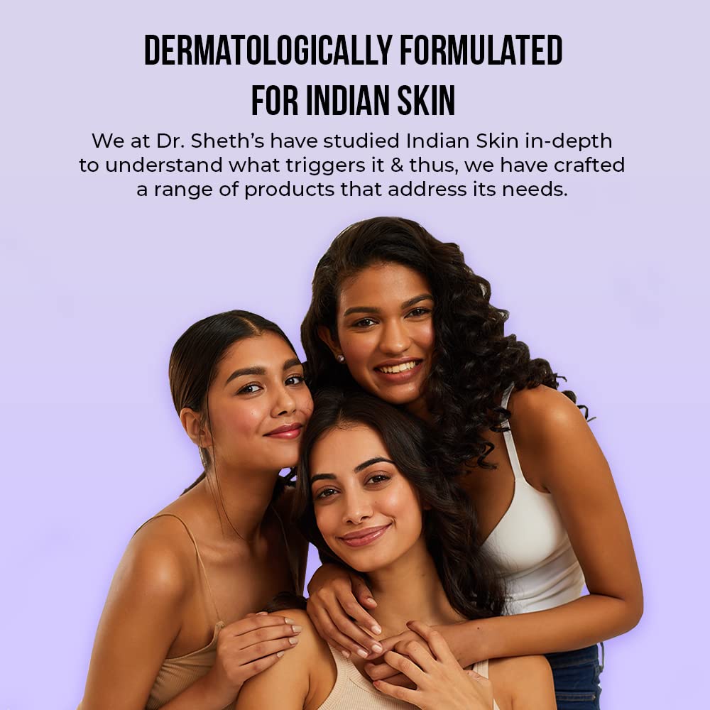 Dr. Sheth's Ceramide & Vitamin C Oil Free, Lightweight Moisturizer to Hydrate & Brighten Skin