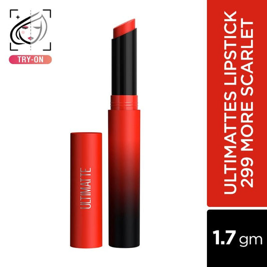 Maybelline New York Color Sensational Ultimattes Lipstick - More Scarlet (1.7 g)