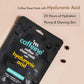 MCaffeine Hyaluronic Acid Face Sheet Masks with Coffee for Glowing Skin & 24h Hydration - Pack of 2