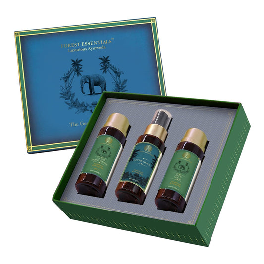 Forest Essentials Kit for Him, 150ml (Gift Box For Men)