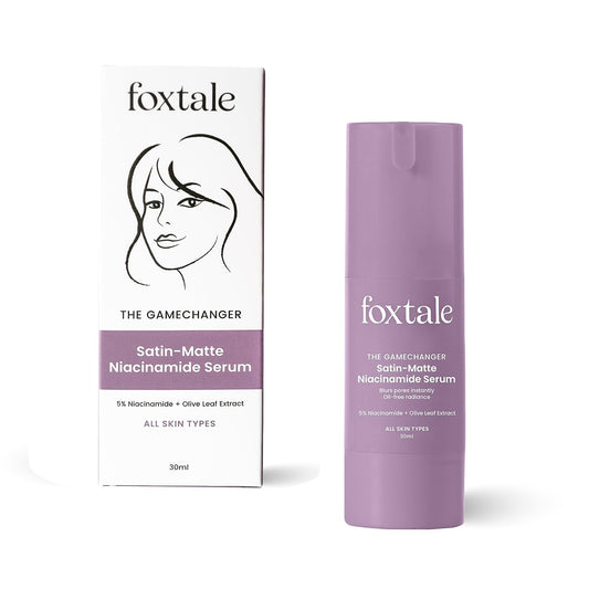 Foxtale 5% Niacinamide Face Serum with Olive Leaf Extract, 30ml