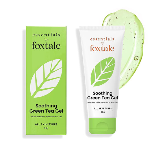 Foxtale Essentials Soothing Green Tea Oil Free Face Moisturizer, 50g