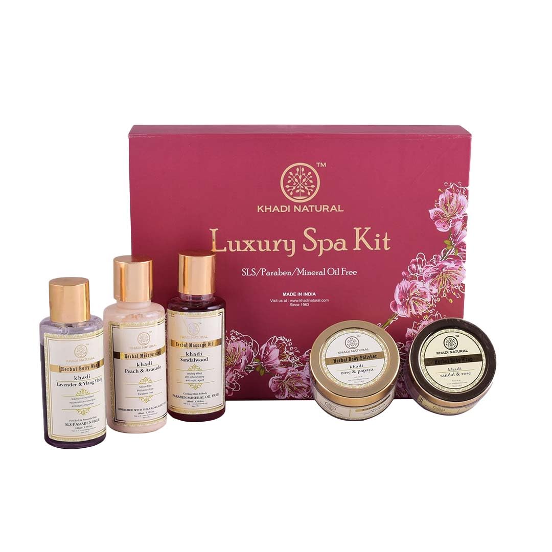 Khadi Natural Luxury Spa Kit