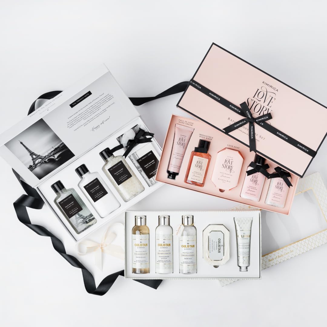 Kimirica French Note Indulgence Gift Set, Pack of 5 Luxury Gift Hamper