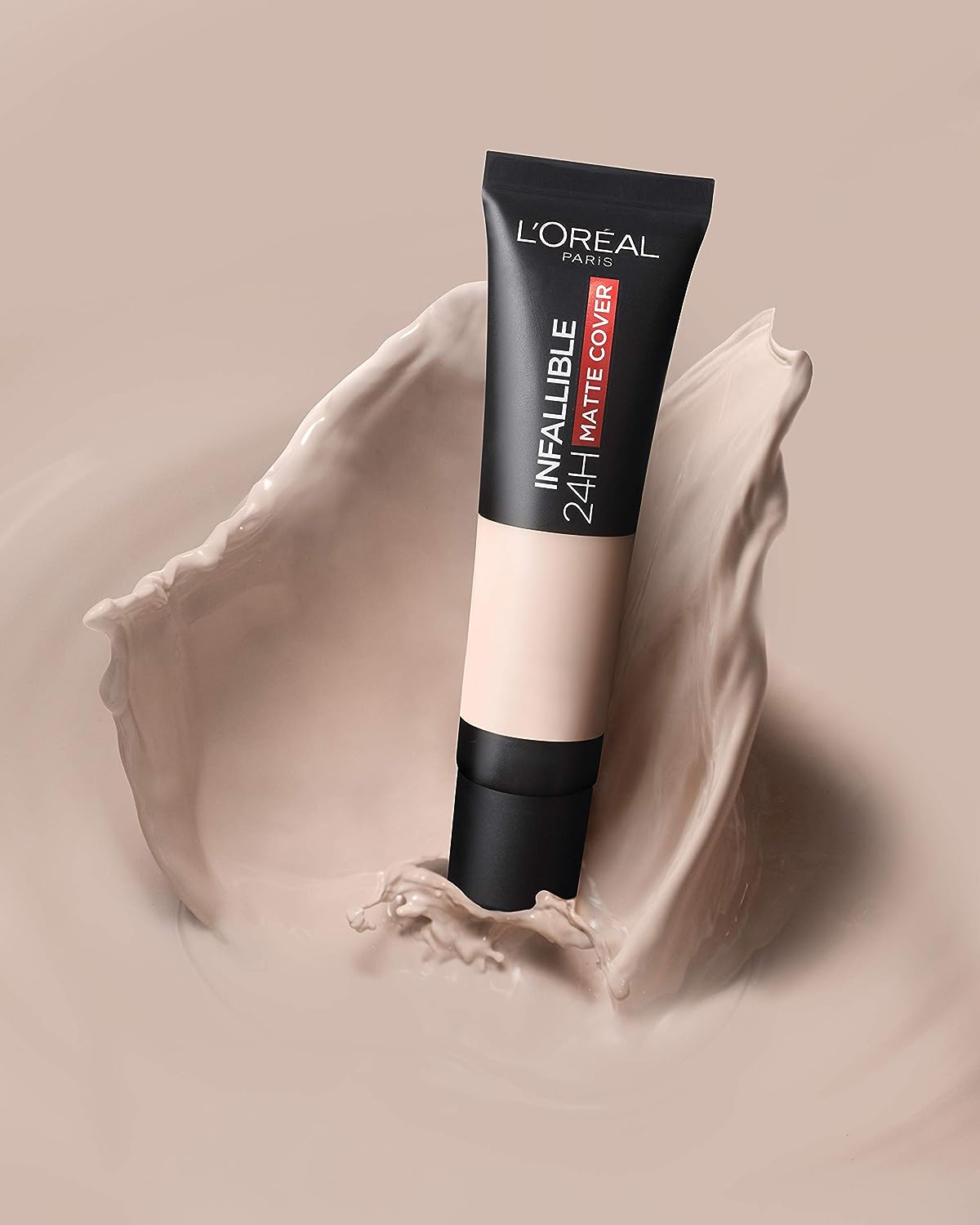 L'Oreal Paris Liquid Foundation, Infallible 24H Matte Cover, 108 Caramel Beige, 35ml