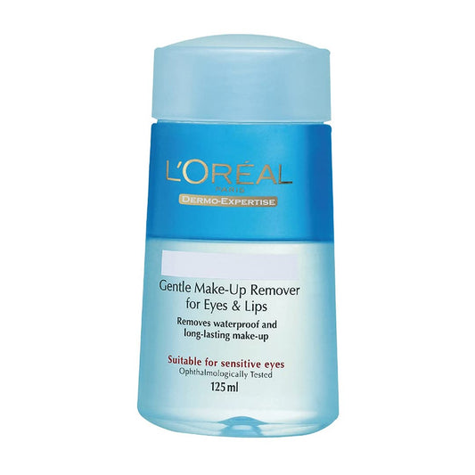L'Oréal Paris Make-Up Remover, For Lips, Eyes and Face, Dermo Expertise, 125ml