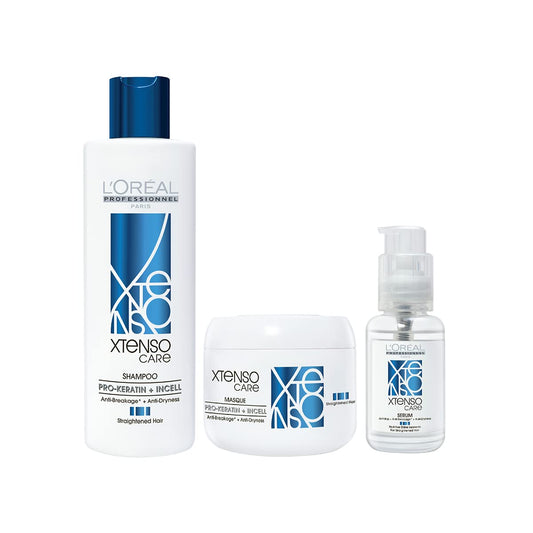 L'Oréal Professionnel Xtenso Care Shampoo + mask + Serum (250ml + 196gm + 50ml)