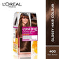 L'Oreal Paris Semi-Permanent Hair Colour, Casting Crème Gloss, Dark Brown 400, 87.5g+72ml