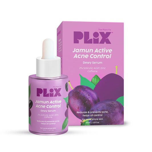 PLIX - THE PLANT FIX 2% Salicylic Acid Jamun Active Acne Control Dewy Serum, 30ml