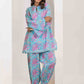Turquoise Pink Floral Co-ord Set