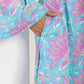 Turquoise Pink Floral Co-ord Set