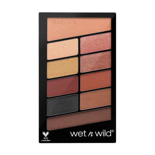 Wet & Wild Color Icon 10 Pan Palette, Eyeshadow Palette, Matte Finish, 10 Grams