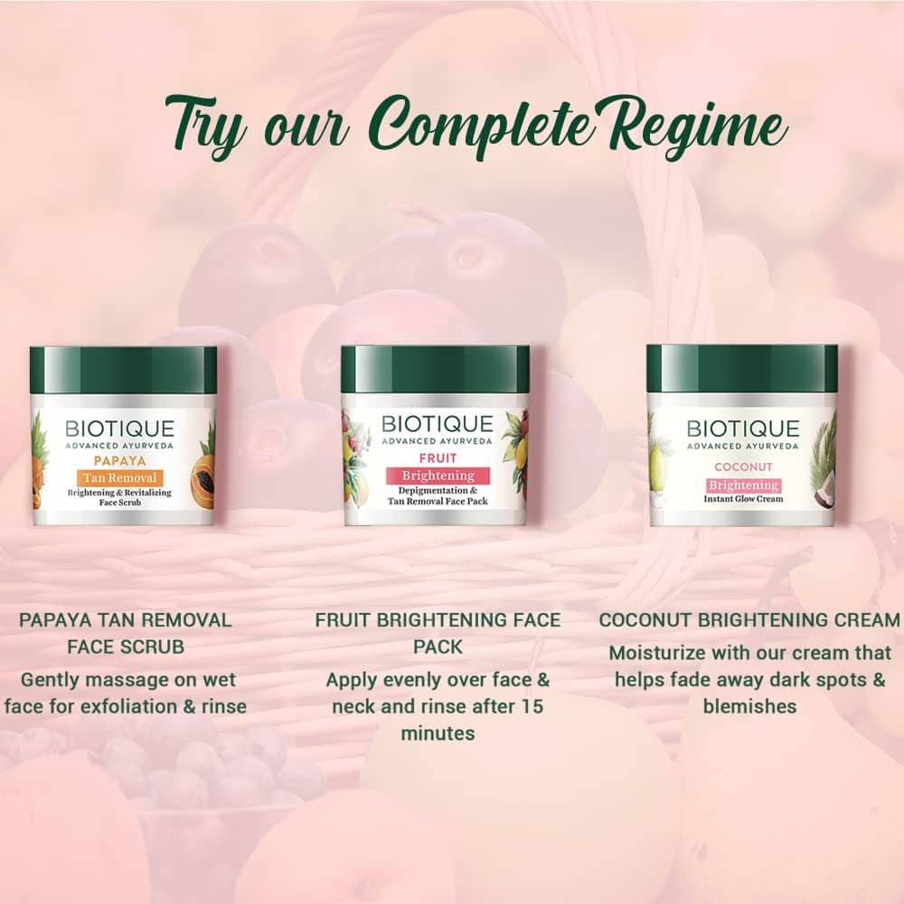 Biotique Depigmentation and Tan Removal Face Pack