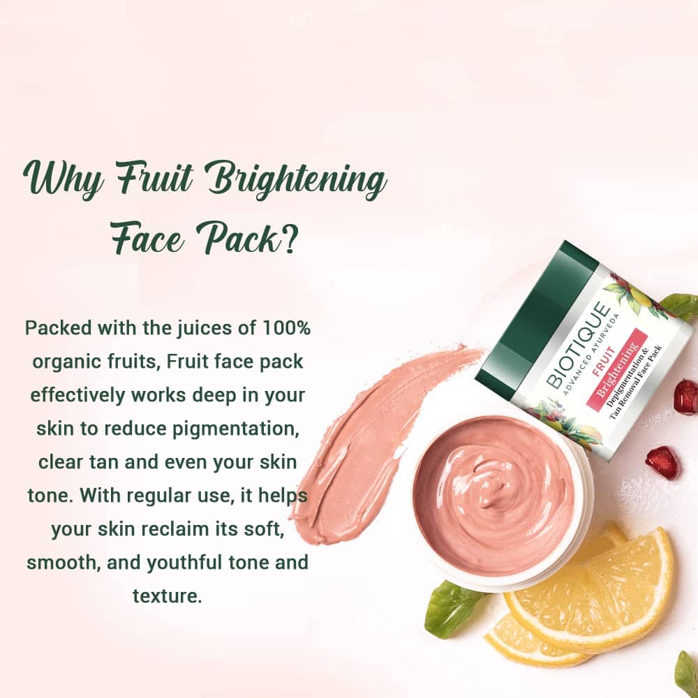 Biotique Fruit Brightening Face Pack