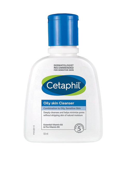 Cetaphil Oily Skin Cleanser Daily Face Wash for Oily Acne prone Skin Gentle Foaming