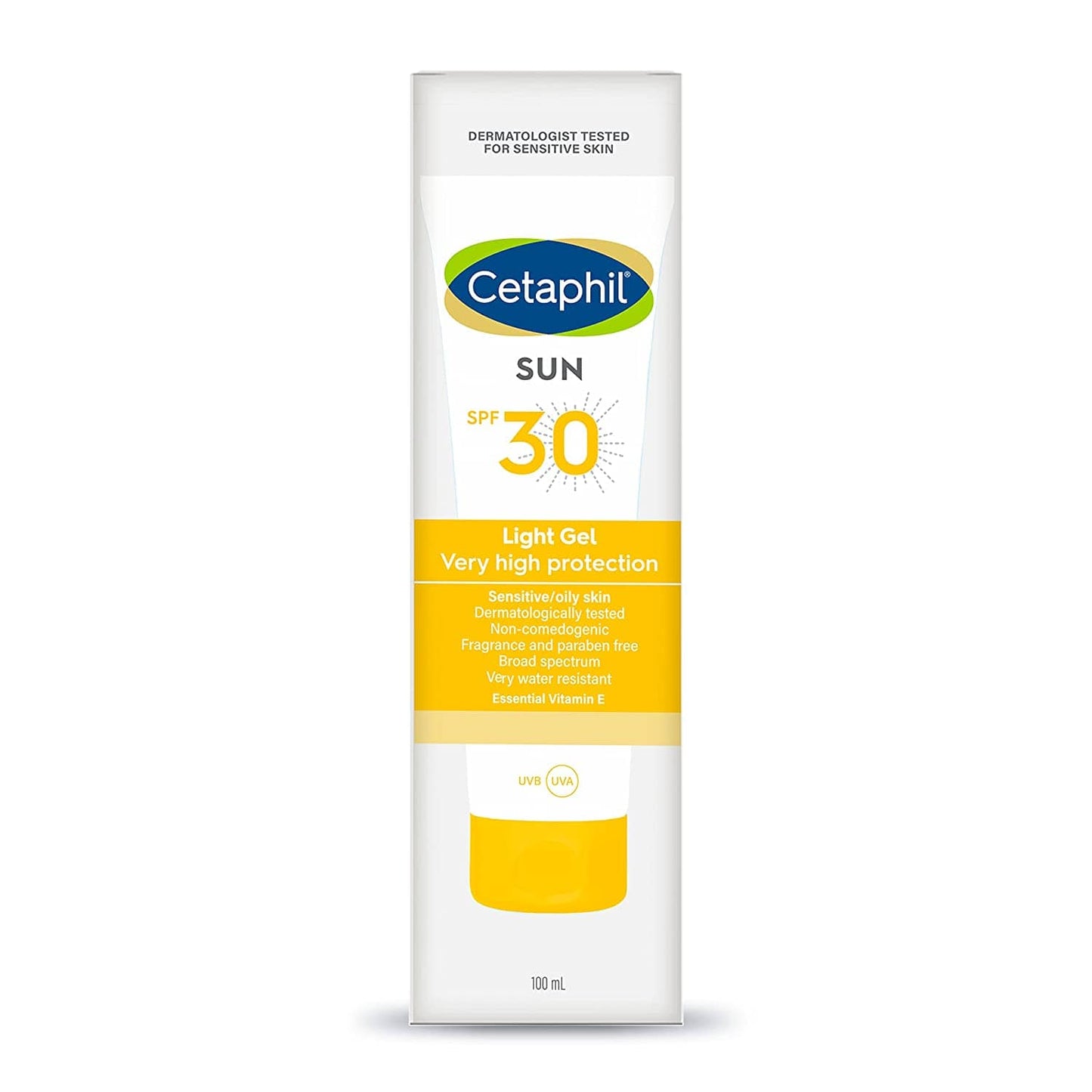 Cetaphil Sun SPF 30 Gel, White, 100 ml