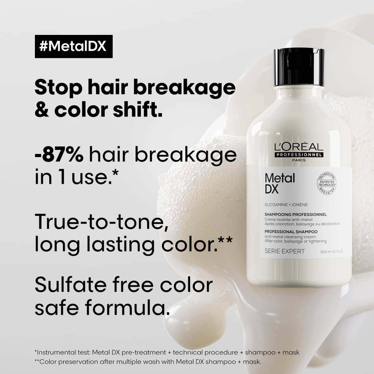 LOreal Serie Expert Metal DX Shampoo