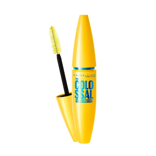 Maybelline New York Waterproof Colossal Mascara has no clumps. Up to 7x more volume, instantly - in just one coat