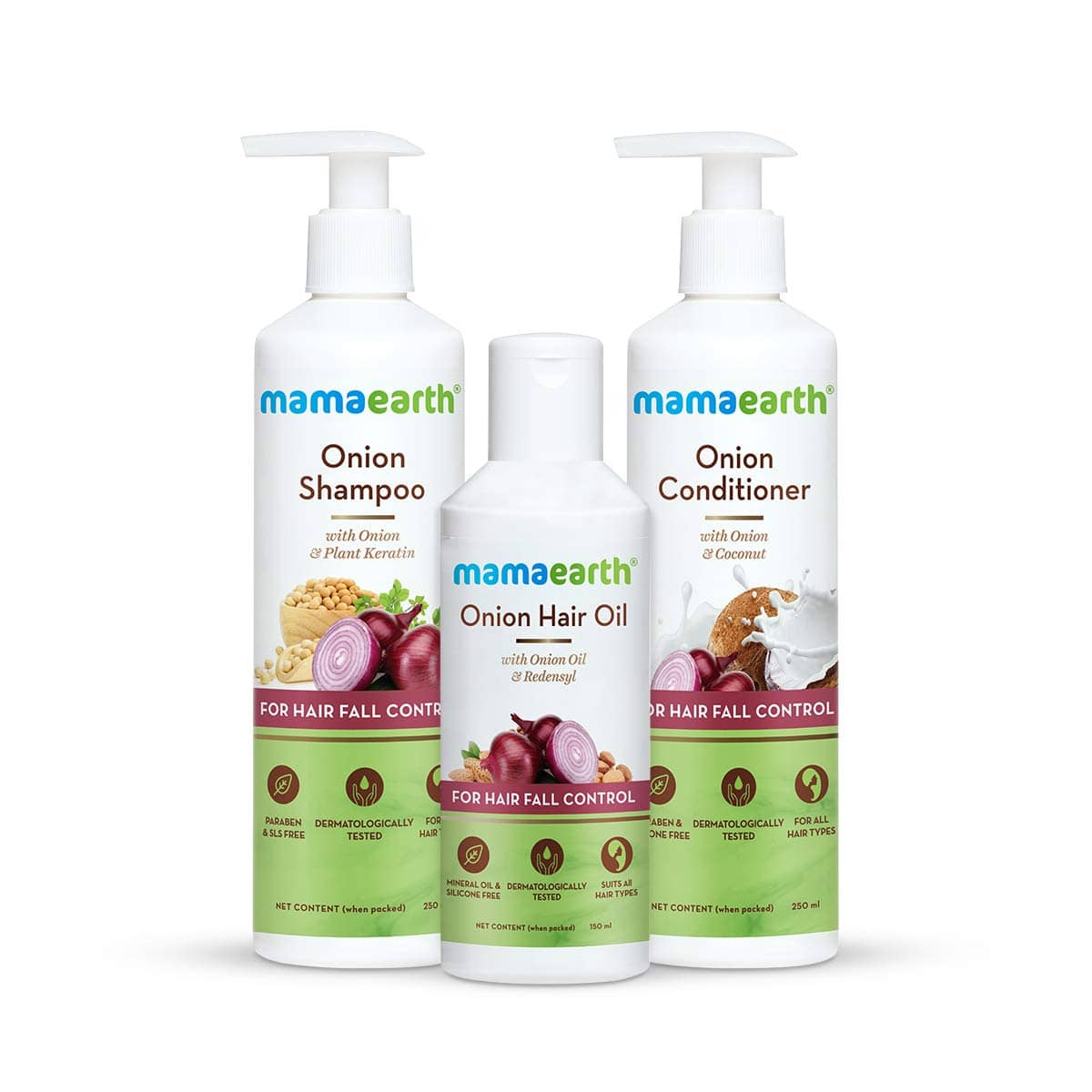 Mamaearth Anti Hair Fall Spa Range Hair Care Kit