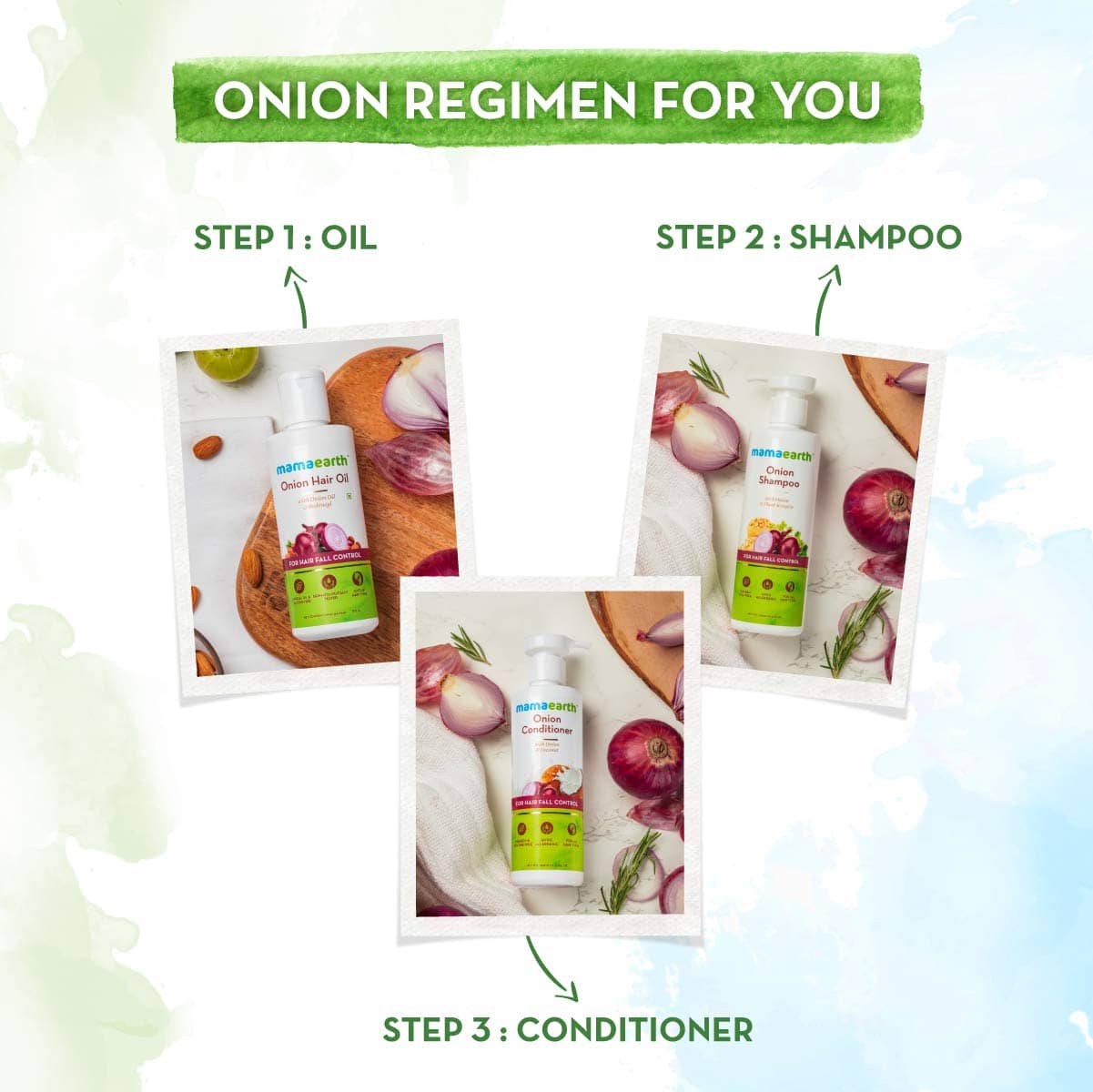 Mamaearth Onion Shampoo for Hair Growth
