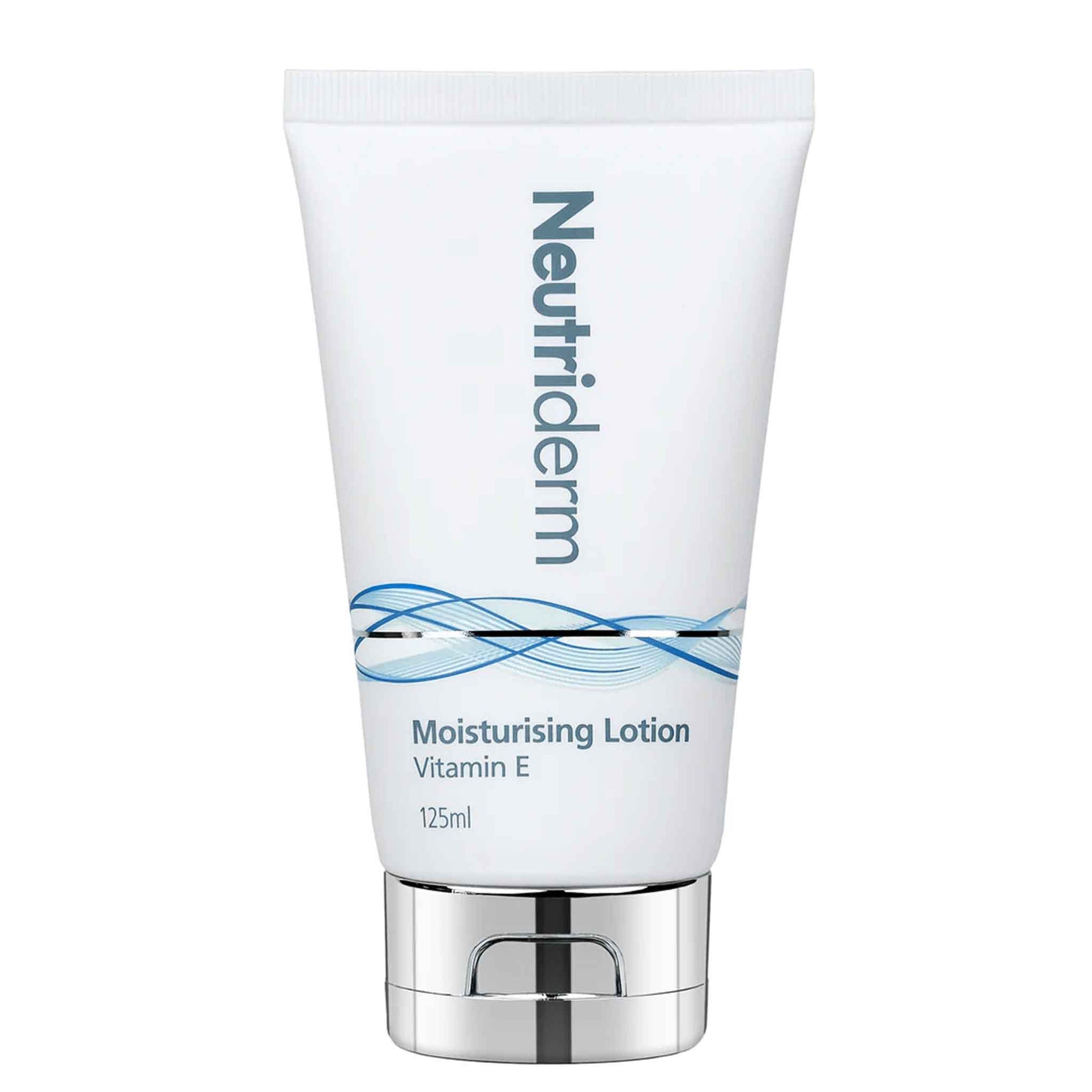 Neutriderm Moisturising Lotion contains a special type of Vitamin E that is retained in the skin and keeps releasing its benefits longer than any other Vitamin E cream or lotion