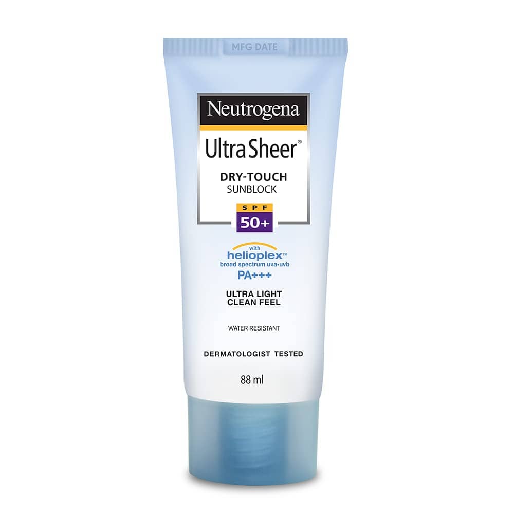 Neutrogena Ultra Sheer Dry Touch Sunblock SPF 50+ Sunscreen, 88ml