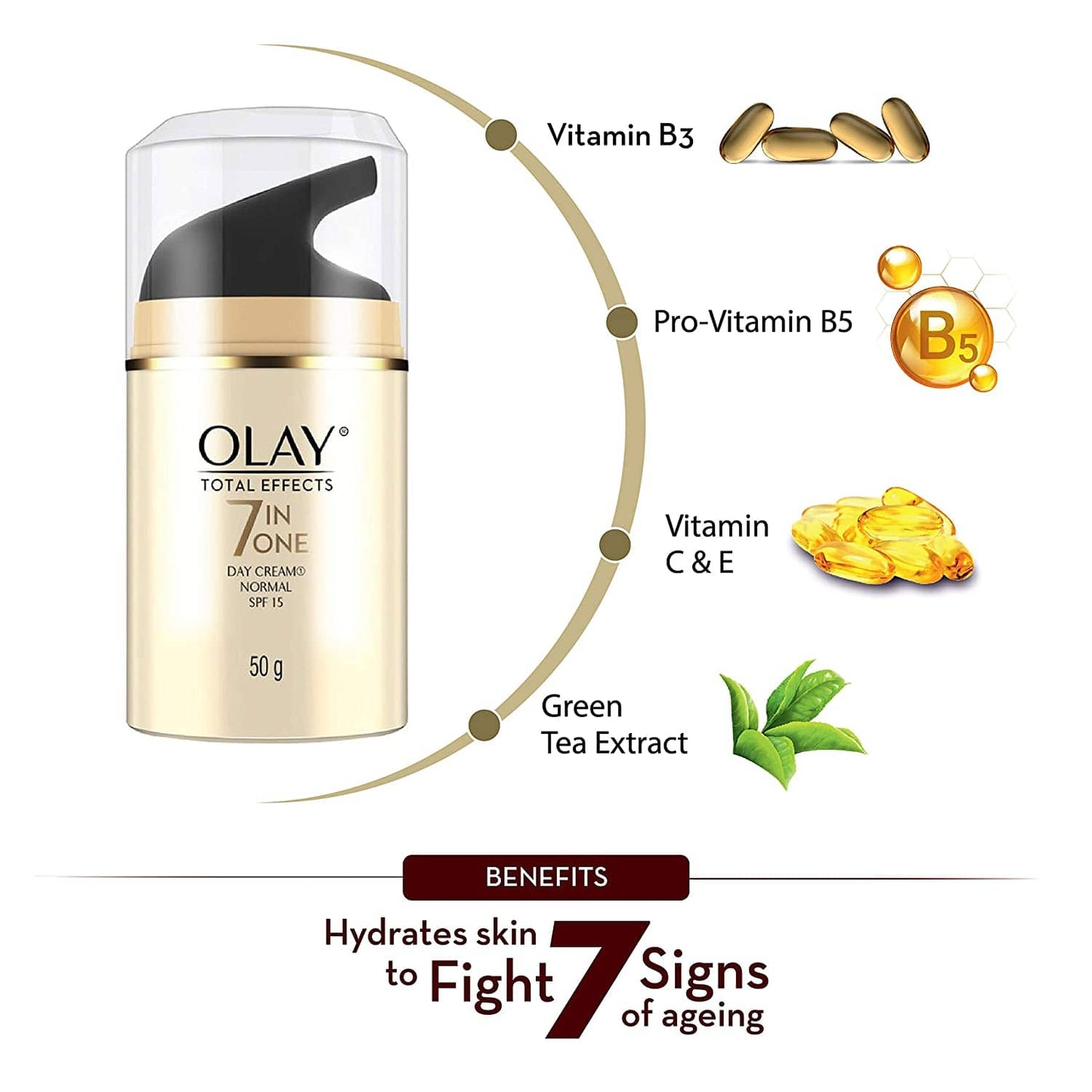 Olay Total Effects 7 In One Day Cream with Vitamin B5